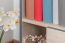 Children's room - Chest of drawers Elias 17, Colour: Light Brown / Grey - Measurements: 79 x 96 x 40 cm (h x w x d)