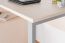 Desk for teenager's room with caster box Matthias 09 included, Colour: Cream/Cappuccino - Dimensions: 75 x 115 x 60 cm (H x W x D)