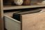 TV - base cabinet Sichling 04, Colour: Oak Brown - Measurements: 51 x 120 x 46 cm (H x W x D)