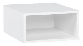 Small Storage Box Minnea | White | 16 x 32 x 41 cm | Space-Saving Organization