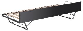 Rollaway Bed for Marincho Youth Beds | Second Sleeping Area | Black | 20 x 200 x 87 cm