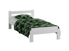 Encamp 10 Single Bed | Solid Pine | White Finish | 90 x 200 cm Sleeping Area