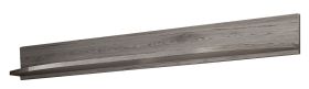 Modern Wall Shelf Nese 07 | Oak San Remo Finish | 24 x 150 x 18 cm | Sleek Laminated Design