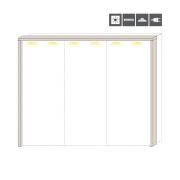 LED Frame for Sliding-Door Wardrobe Neiafu 95 and 96 | Cashmere Color | Modern Accent Lighting