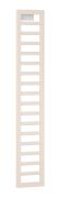 Decorative Bed Ladder | Beige | 30 x 2 x 170 cm | Modern Steel Accent for Bedroom Organization