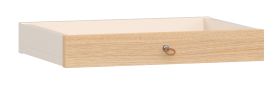 Table Drawer | Beige/Oak Finish | 51 x 35.5 x 8 cm | Ideal for Cutlery, Napkins & Accessories