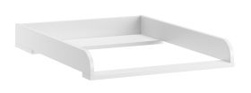 Baby Changing Unit for Malte 03 Chest of Drawers | White | 58.6 x 77 x 9.6 cm | Removable | For Children's Rooms