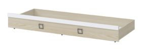 Benjamin Bed Frame | Ash & White | 80 x 190 cm Lying Surface | Modern Design for Kids