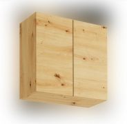 Wall unit | Matterhorn 05 | handleless front | push-to-open | 2 doors | Artisan oak | 80 x 31.3 x 72 | 2 compartments | for kitchens