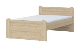 Benjamin 04 Bed for Children or Teens | Beech Finish | 120 x 200 cm | Modern Design