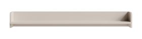 Wall Shelf | Simple Design | Color: Beige with Wood Grain | One Shelf | Dimensions: 133.5 x 22 x 17 cm | Wall-Mounted Shelf | For the Living Room