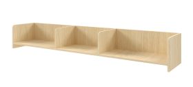 Wall shelf | color: Mavelie oak | 183 x 27 x 27 cm | simple design | high-quality workmanship | for living room