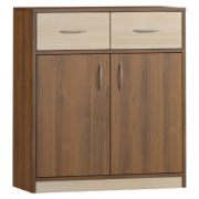 Pasuruan 08 Chest of Drawers | Walnut/Maple | 95 x 85 x 37 cm | Modern Storage Cabinet