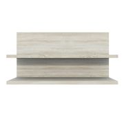 Suspended Wall Shelf Pamulang 13 | Sonoma Oak Finish | 62 x 120 x 25 cm | Modern Floating Rack