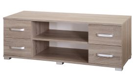 TV Base Cabinet Kikori 01 | Sonoma Oak Finish | 43 x 120 x 43 cm | Modern Storage Solution
