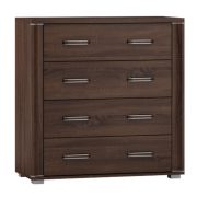 Chest of Drawers Aitape 14 | Dark Sonoma Oak | 92 x 90 x 40 cm | 4 Drawers | Modern Storage Solution