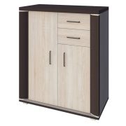 Chest of Drawers Aitape 50 | Dark Sonoma Oak & Light Sonoma Oak | 105 x 90 x 40 cm | Modern Storage