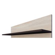 Suspended Wall Shelf Aitape 03 | Dark & Light Sonoma Oak | 30 x 120 x 23 cm