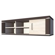 Wall Unit Aitape 04 | Dark Sonoma Oak & Light Sonoma Oak | 37 x 135 x 30 cm | Modern Storage Solution