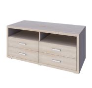 Kerowagi 21 TV Base Cabinet | Sonoma Oak Finish | 60 x 135 x 49 cm | Modern Storage Solution