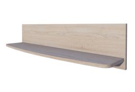 Wall Shelf Rabaul 31 | Sonoma Oak Finish | 30 x 120 x 27 cm | Space-Saving Suspended Rack