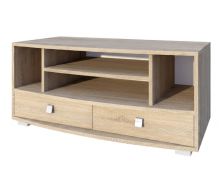 Rabaul 44 TV Base Cabinet | Sonoma Oak Finish | 50 x 120 x 48 cm | Modern Storage Solution