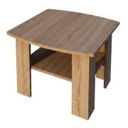 Coffee Table Rabaul 46 | Sonoma Oak | 73 x 73 x 54 cm | Modern Design, Storage Compartment