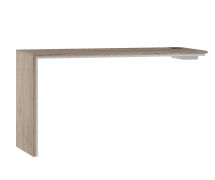 Desk Extension for Cianjur | Oak / White | 77 x 150 x 60 cm | Modern Workspace Upgrade