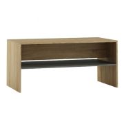 Coffee Table Ciomas 15 | Sonoma Oak / Grey | 120 x 60 x 55 cm | Modern Storage Shelf