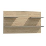 Suspended Wall Shelf Ciomas 14 | Sonoma Oak & Grey | 70 x 125 x 23 cm | Modern Floating Rack