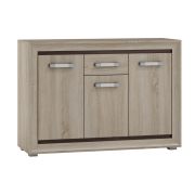Chest of Drawers Kundiawa 06 | Sonoma Oak Light & Dark | 86 x 120 x 40 cm | Modern Storage Solution