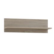Wall Shelf Kundiawa 20 | Sonoma Oak Light | 24 x 80 x 23 cm | Modern Suspended Rack