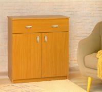 Chest of Drawers Kebumen 26 | Alder Color | 90 x 80 x 40 cm | Modern Storage Cabinet
