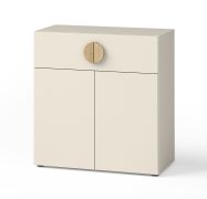 Chest of Drawers Maräne 05 | Kashmir / Oak Artisan | 84 x 80 x 40 cm | Modern Storage Cabinet