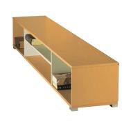 Children's Room Lowboard Namur 21 | Orange / Beige | 30 x 30 x 214 cm | Modern & Functional Storage
