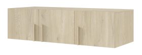 Wardrobe extension for closet Edegem 02 | color: oak Cremona | 3 doors | 2 compartments | ABS edges | 150 x 61 x 40 cm