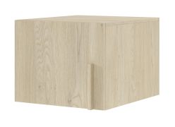Top unit for one-door wardrobe Edegem 05 | 50 x 61 x 40 cm | color: oak Cremona | ABS edges | 1 door | 1 compartment