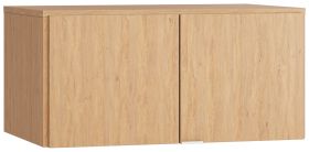 Wardrobe Top Attachment for 2-Door Averias | Oak Finish | 45 x 93 x 57 cm | Extra Storage