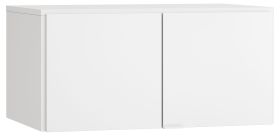 Wardrobe Top Attachment for Two-Door Invernada | White | 45 x 93 x 57 cm | Soft Close | Modern Design
