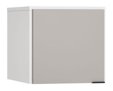 Wardrobe Top Attachment for Pantanoso 12 | White / Grey | 45 x 47 x 57 cm | Modern Design
