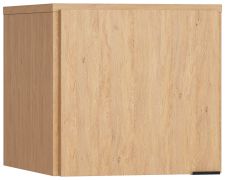 Wardrobe Top Attachment for Single Door Patitas | Oak Finish | 45 x 47 x 57 cm | Modern Industrial Look
