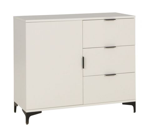 Chest of drawers "Kandalica" 03, Colour: White - Measurements: 85 x 100 x 40 cm (H x W x D)