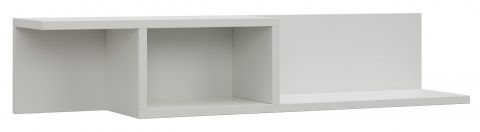 Suspended rack / Wall shelf Catamarca 29, Colour: White - 20 x 100 x 22 cm (h x w x d)