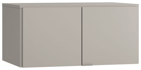 Attachment for two doors wardrobe Bentos 13, Colour: Grey - Measurements: 45 x 93 x 57 cm (H x W x D)