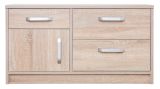 Shoe cabinet Paseh 20, Colour: Sonoma oak - Measurements: 48 x 90 x 36 cm (H x W x D)