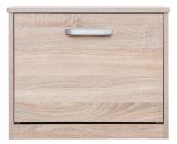 Shoe cabinet Pamanukan 01, Colour: Sonoma oak - Measurements: 46 x 56 x 26 cm (H x W x D)