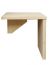 Bedside table solid, natural pine wood Junco 129 - Dimensions 47 x 40 x 35 cm