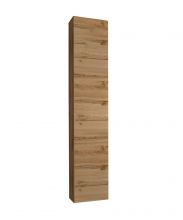 Wall cabinet Fardalen 04, color: oak Wotan - Dimensions: 180 x 30 x 30 cm (H x W x D), with four compartments