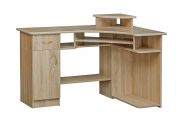 Desk Rosario 47, Colour: Oak Sonoma - 89 x 124 x 75 cm (H x W x D)