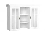 Display case top for chest of drawers Sentis, Colour: Pine White - 97 x 128 x 40 cm (H x W x D)
